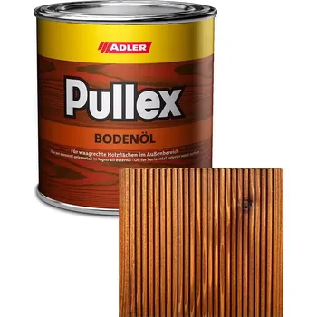 Olej na dřevo Adler Pullex Bodenöl - olej na dřevěné terasy - míchaný odstín Teak 0,75L