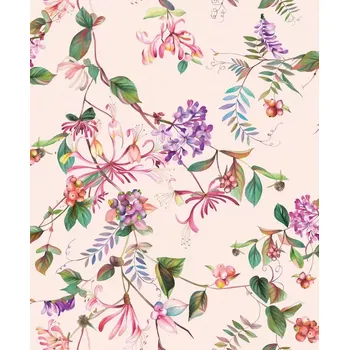 Tapeta Vliesová tapeta na zeď MA947457, Flora Růžová;Zelená