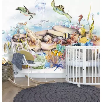 Fototapeta Vliesová fototapeta na zeď Rasch 365030, Kids world Pestrobarevná