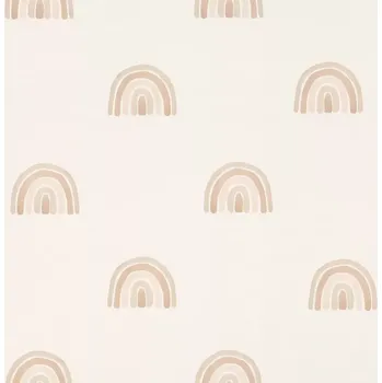 Tapeta Vliesová tapeta na zeď 252255, Bambino XIX, 0,53 x 10,05 m duhy Béžová;Bílá
