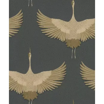 Tapeta Vliesová tapeta na zeď MA934532, Kumano Černá;Zlatá