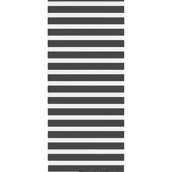 Roleta Zebra roleta černá 110x200 cm šířka látky 105,9 cm polyester