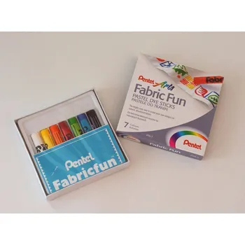 Speciální výtvarná barva Voskovky na TEXTIL - sada 7 ks