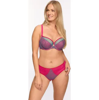 Podprsenka Poloměkká podprsenka Gaia BS 1295 Ariel fuchsiově tyrkysová 85G