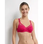 Dámská podprsenka z bio bavlny DIM GENEROUS COTTON BIO BRA - DIM - červená 90 D