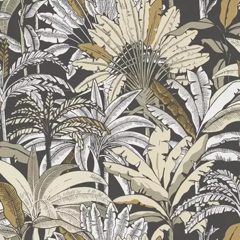 Tapeta Vliesová tapeta na zeď Caselio 102301957 ESCAPADE černá