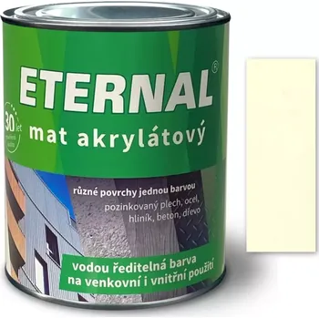 Stavebniny ETERNAL mat akrylátový 014 slonová kost - 700g