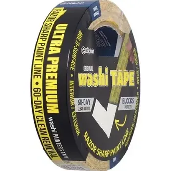 Lepicí páska Malířská páska pro zanechávání ostrých hran ULTRA - PREMIUM - WASHI 25mm x 50m