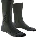 Ponožky X-Bionic X-SOCKS HIKE DISCOVER CREW DARK SAGE/BLACK|35-38