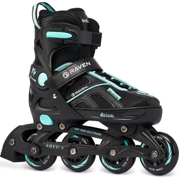 Kolečkové brusle RAVEN Nastavitelné inline brusle Raven Pulse 37/40 MODRÁ|ČERNÁ