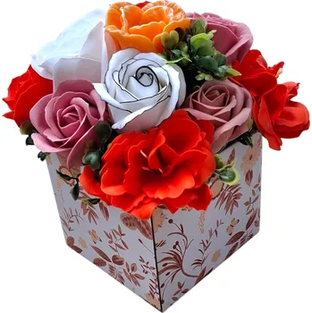 umělá květina made by ANTEROS Dekorace Mýdlová kytice Alana II.