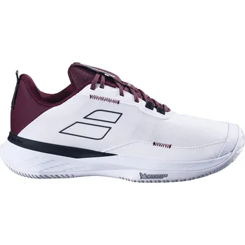 Pánská sportovní obuv Pánská tenisová obuv Babolat SFX Evo All Court Men White/Burgundy EUR 42