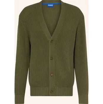 Pánské oblečení Hugo Pánský Pletený Kardigan Sonnick, zelená, XXL