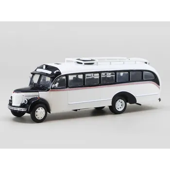 autíčko DeAgostini Reo Speedwagon 1:72 - Kultovní autobusy minulé éry časopis s modelem #43 Reo Speed Wagon - kovový model autobusu 1/72