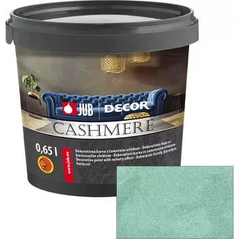 barva na zeď JUB Decor Cashmere 0,75L - Vnitřní dekorativní barva se sametovým efektem 515E