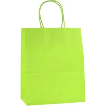 Nákupní taška Papírová taška 26x33x12cm zelená