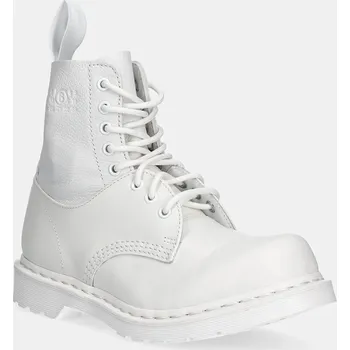 Dámské tenisky Kožené workery MM6 Maison Margiela dámské, bílá barva, na platformě, S66WU0128, 39, 00X