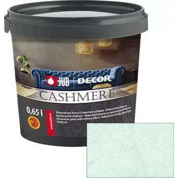 barva na zeď JUB Decor Cashmere 0,75L - Vnitřní dekorativní barva se sametovým efektem 515G