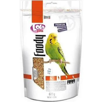 Krmivo pro ptáka LOLO BASIC kompletní krmivo pro andulky 600 g Doypack