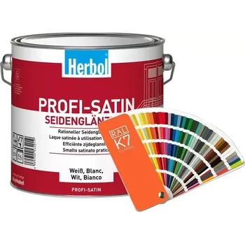 Lak na dřevo Barva na dřevo HERBOL Profi - Satin - Tónovaný Tónování dle vzorníku 2,5L