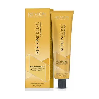 Barva na vlasy Revlon Professional Revlonissimo Colorsmetique Permanent Hair Color Goldens permanentní barva na vlasy pro zlaté odstíny 60 ml, 6.31