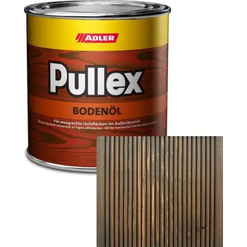 Olej na dřevo Adler Pullex Bodenöl - olej na dřevěné terasy - míchaný odstín Grau 0,75L
