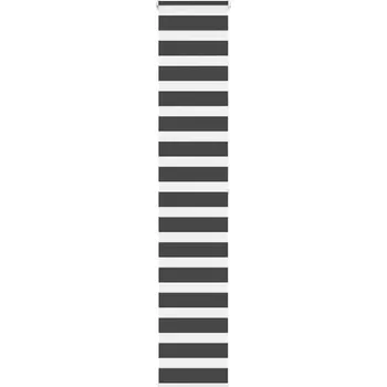 Roleta Zebra roleta černá 40x200 cm šířka látky 35,9 cm polyester