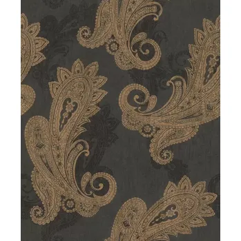 Tapeta Vliesová tapeta na zeď Rasch 746464, Indian style černá