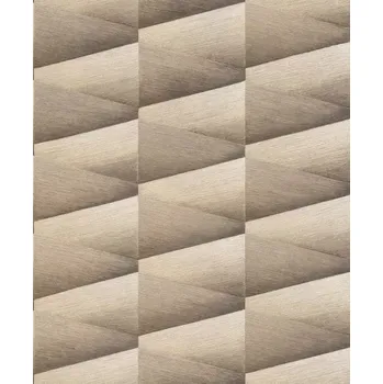 Tapeta Vliesová tapeta na zeď Rasch 554649, Composition Béžová;Hnědá;Zlatá