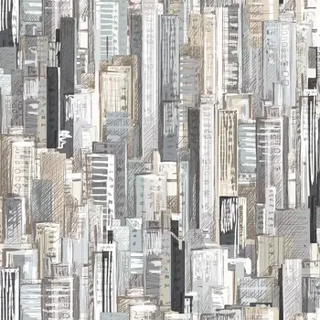 Tapeta Vliesová tapeta na zeď 16601, Friends and Coffee II Béžová;Šedá