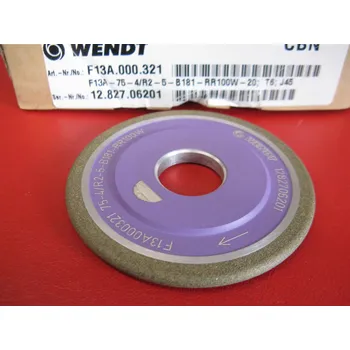 Brusný kotouč CBN brousící kotouč obvodový radiusový 14F1 75X4/R2-5-20 B181 RR100W