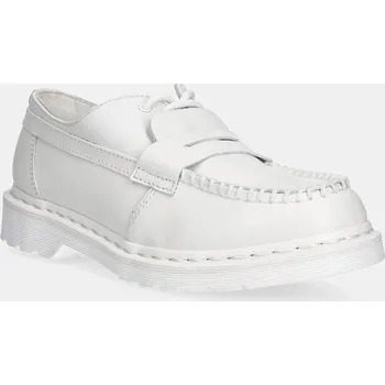 Dámské mokasíny Kožené mokasíny MM6 Maison Margiela x Dr. Martens, 36, bílá, 00X