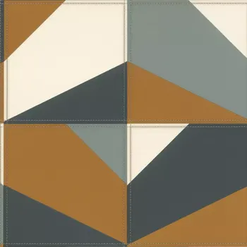 Tapeta Vliesová tapeta na zeď Rasch 419252, kolekce Club Bílá;Hnědá;Modrá