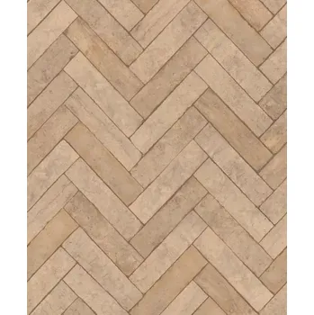 Tapeta Vliesová tapeta na zeď Rasch 499131, Factory V Hnědá