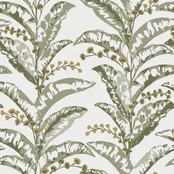 Tapeta Vliesová tapeta na zeď Caselio 102337735 ESCAPADE Bílá;Zelená