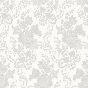 Tapeta Vliesová tapeta na zeď 23661, I Damashi Bílá;Šedá