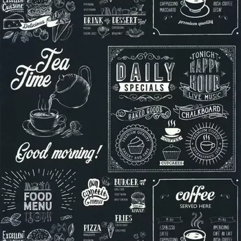 Tapeta Vliesová tapeta na zeď Caselio 100670000, kolekce BISTROT D´ALICE Béžová;Černá;Krémová