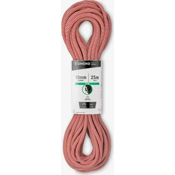 Lano SIMOND Lezecké lano 10 mm x 25 m Klimb Gym ČERVENÁ