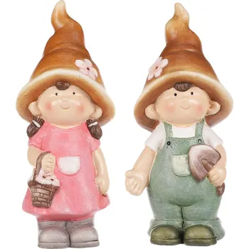 Bytová dekorace Autronic Dívka a chlapec, dekorační zboží z keramiky. Cena za 1ks. - MT467