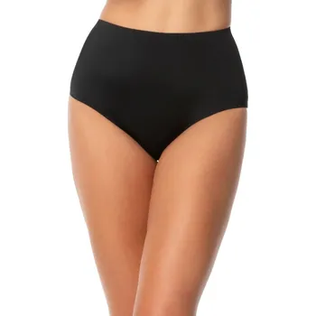 Dámské spodní prádlo Dámské kalhotky Amber brasil maxi black - JULIMEX černá XXL