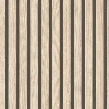 Tapeta Vliesová tapeta na zeď Rasch 499315, Factory V Béžová;Černá