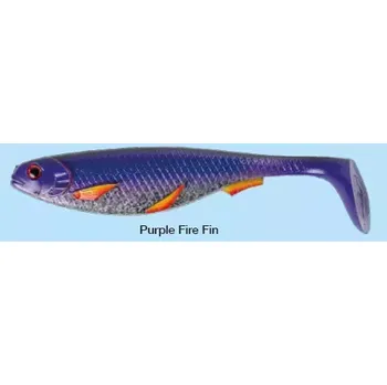 Umělá nástraha STROFT PREDATOR UV Purple Fire Fin - 14 cm 1ks