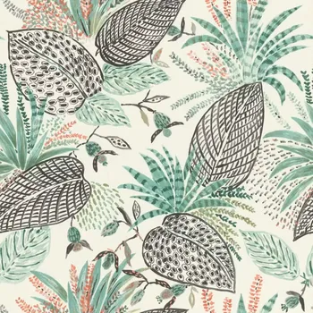 Tapeta Vliesová tapeta na zeď Rasch 699517, Maya Bílá;Zelená