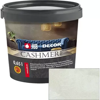barva na zeď JUB Decor Cashmere 0,75L - Vnitřní dekorativní barva se sametovým efektem 521G