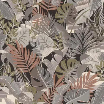 Tapeta Vliesová tapeta na zeď Rasch 687842, Tropical House Pestrobarevná