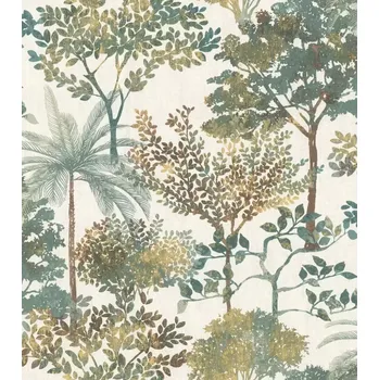 Tapeta Vliesová tapeta na zeď Rasch 867329, Symphony Béžová;Zelená