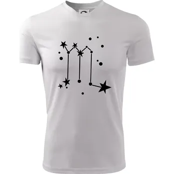 Pánské tričko Souhvězdí - Scorpio - Štír - Pánské triko Fantasy sportovní (dresovina) - L ( Bílá )