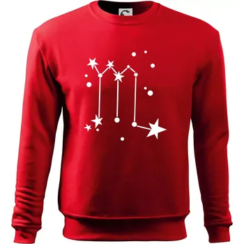 Pánská mikina Souhvězdí - Scorpio - Štír - Mikina Essential pánská - XL ( Červená )