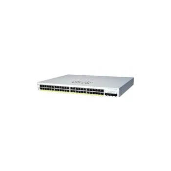 Switch Cisco switch CBS220-48P-4X-UK (48xGbE,4xSFP+,48xPoE+,382W) - REFRESH