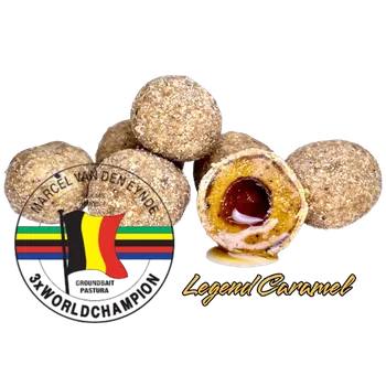 Boilies LK Baits Nutrigo Marcel Van Den Eynde Caramel, 150 ml,20mm